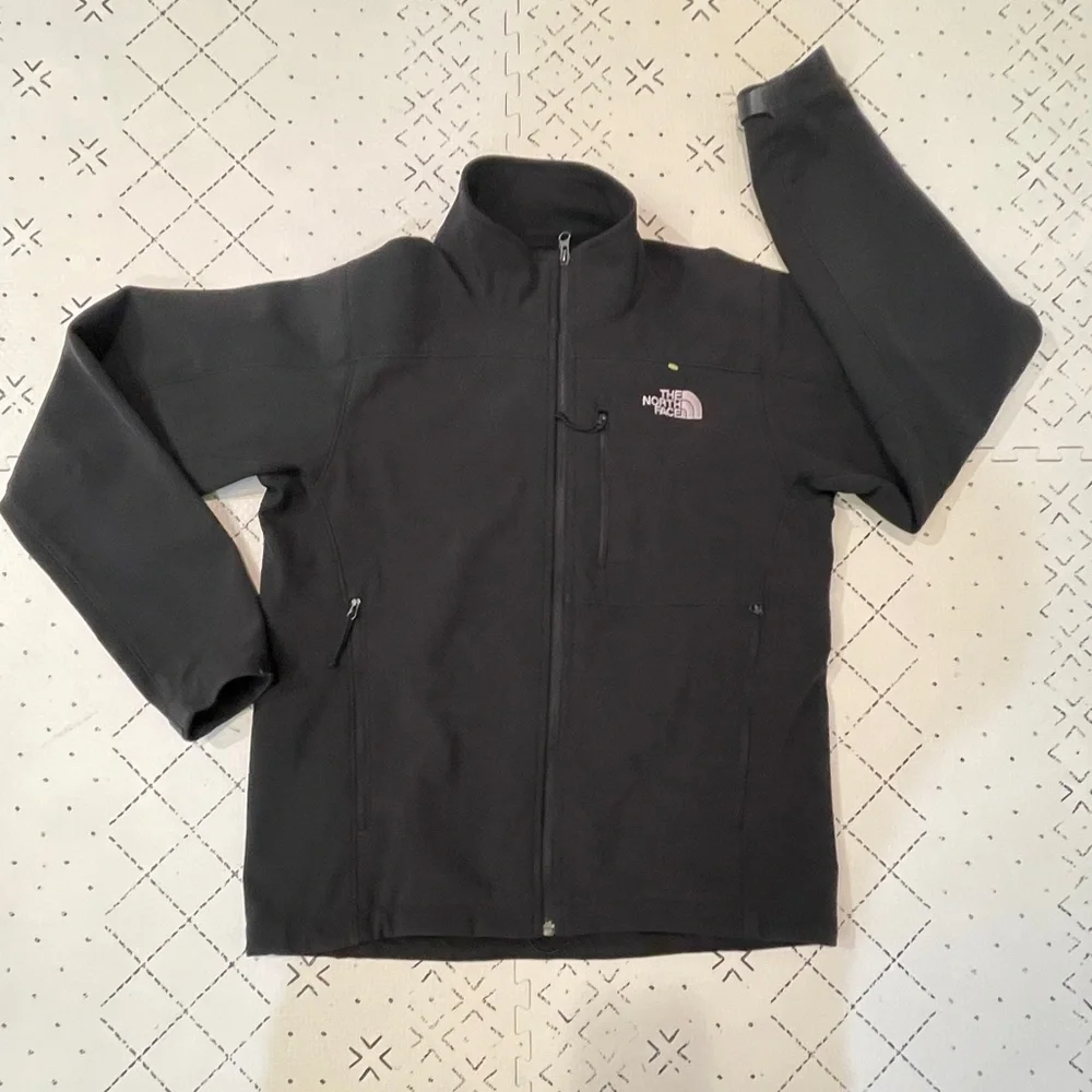 The North Face‎ black men’s full zip jacket S
